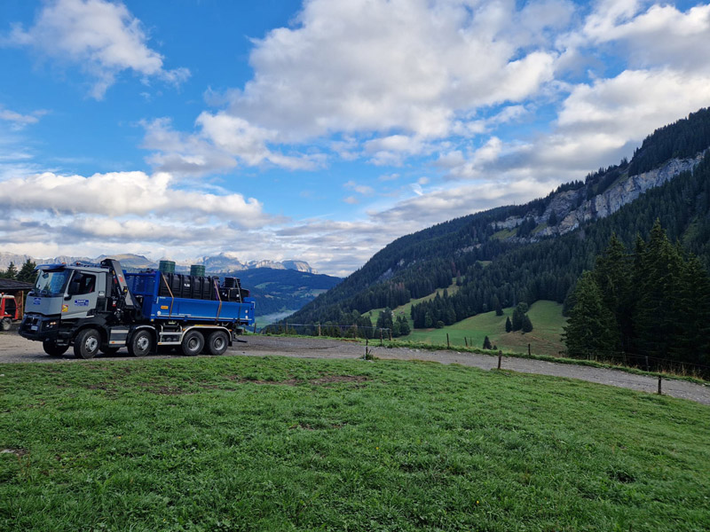 Feige et Fils TP à Praz-sur-Arly en Haute Savoie (74)