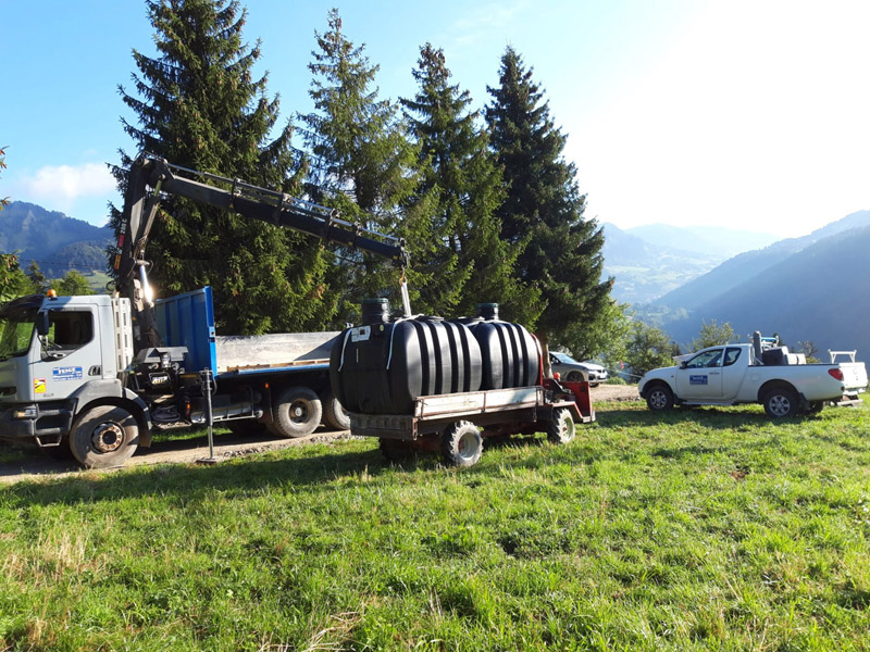 Feige et Fils TP à Praz-sur-Arly en Haute Savoie (74)