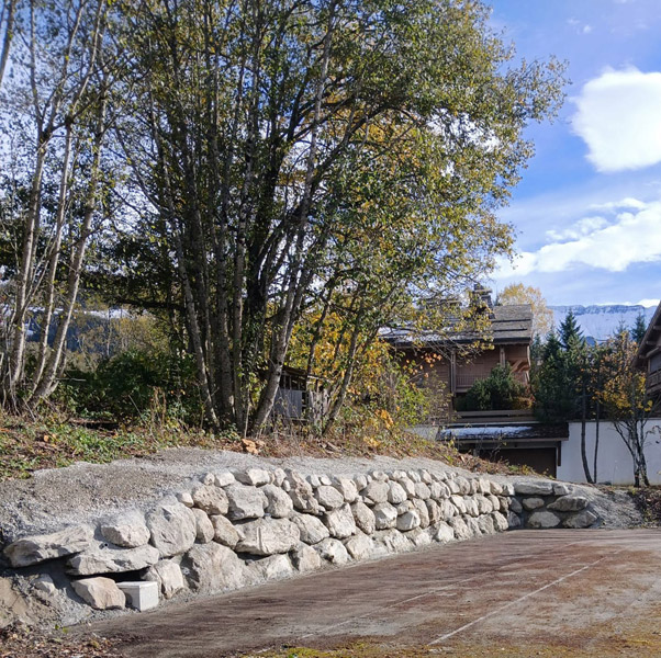 Feige et Fils, Enrochement Praz-sur-Arly en Haute Savoie (74)