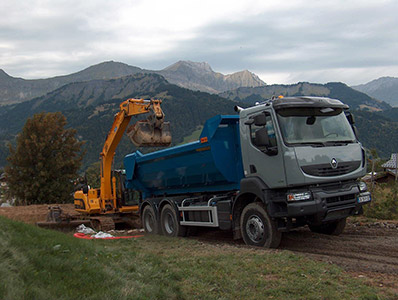 Feige et Fils TP à Praz-sur-Arly en Haute Savoie (74)