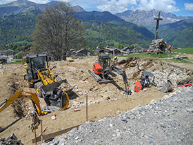 Feige et Fils TP à Praz-sur-Arly en Haute Savoie (74)