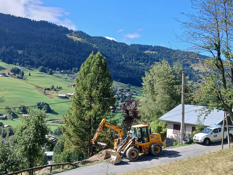 Feige et Fils TP à Praz-sur-Arly en Haute Savoie (74)